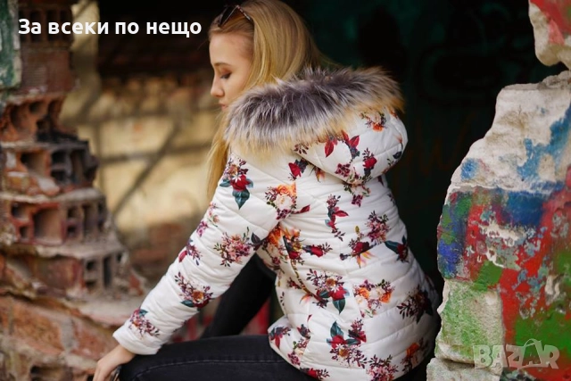 Дамско Зимно Яке С Качулка Код SV-53