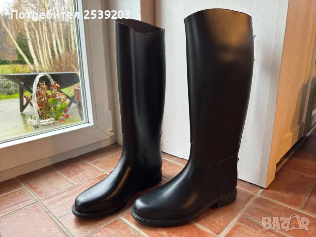 Дамски гумени ботуши №40, снимка 2 - Дамски ботуши - 52230881