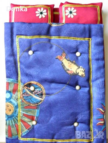 Луксозни спални комплекти ЗА КУКЛИ - авторски, от изложба, снимка 4 - Кукли - 36647931