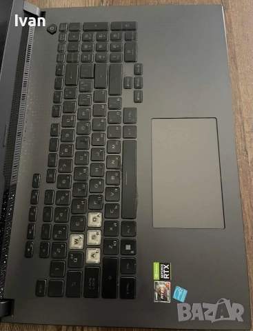 Геймърски Лаптоп ASUS ROG Strix G17 (2022) – RTX 3060 / R7 6800H / 360, снимка 3 - Лаптопи за игри - 52596938