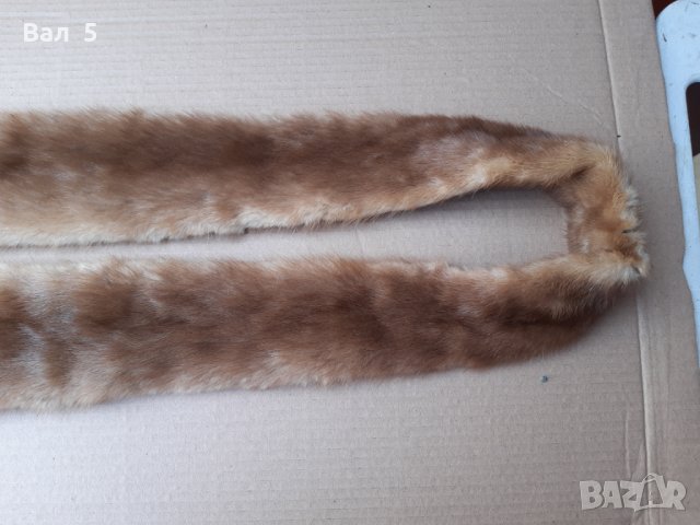Кожена яка - белка , норка , златка, снимка 3 - Антикварни и старинни предмети - 29944110