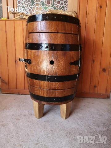 Бар от буре дъб, голямо, ново