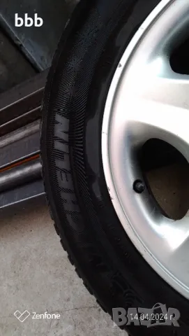 Оригинални ляти джанти за рено+зимни гуми, снимка 4 - Гуми и джанти - 47736282