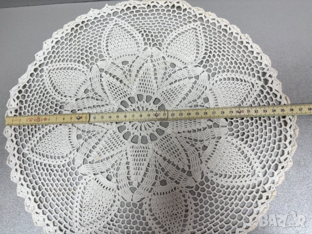 Карета плетени на 1 кука φ40 см. -ръчна изработка, снимка 10 - Декорация за дома - 54079532