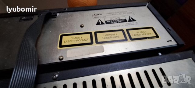 Aiwa система, снимка 9 - Ресийвъри, усилватели, смесителни пултове - 38816200