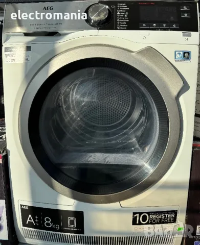 сушилня с термопомпа AEG Lavatherm 8000 Series AbsoluteCare System T8DEL863C 8кг