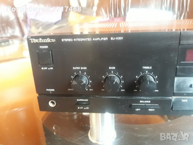 TECHNICS  SU-X301, снимка 2 - Ресийвъри, усилватели, смесителни пултове - 29237401
