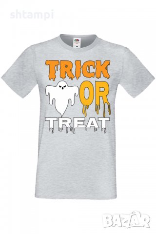 Мъжка тениска Trick Or Treat 2,Halloween,Хелоуин,Празник,Забавление,Изненада,Обичаи,, снимка 5 - Тениски - 38132066
