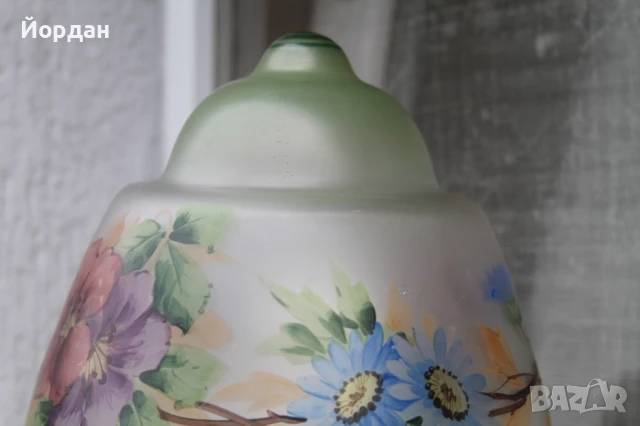 Стара настолна лампа, снимка 8 - Настолни лампи - 50461983