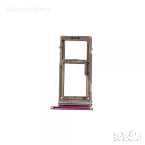SIM / MicroSD държач /Лилав/ за Samsung G960 S9 / G965 S9 Plus Баркод : 113966
