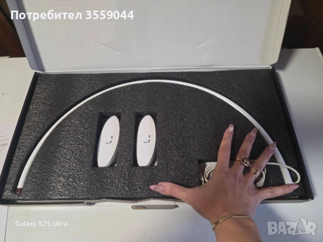 Настолна лед лампа за маникюр, снимка 7 - Настолни лампи - 52651614