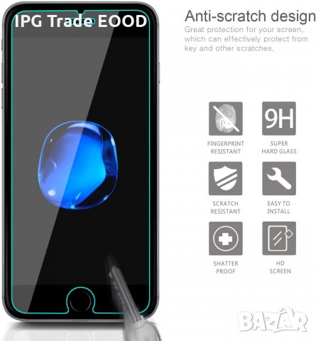 iPhone 6 кожен кейс калъф със стъклен протектор , снимка 2 - Калъфи, кейсове - 31363323