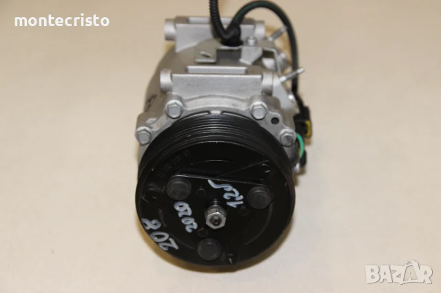 Компресор за климатик Peugeot 208 (2019-2023г.) 9827596080 / 9827596380 / WXQ-085-C / WXQ085C, снимка 2 - Части - 50928684