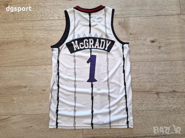Баскетболен потник на Трейси Макгрейди

 Торонто Раптърс ретро модел!!!, снимка 2 - Баскетбол - 48811459