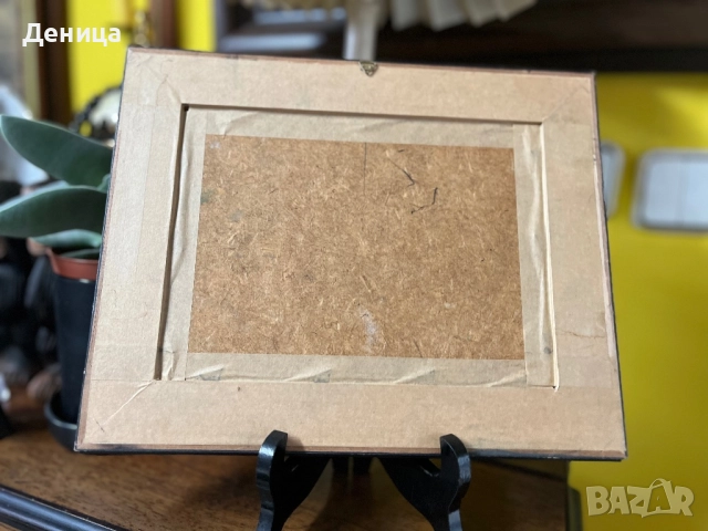 Маслена картина върху фазер  Изобразяваща живописен планински пейзаж с  къщи, снимка 11 - Картини - 52150317