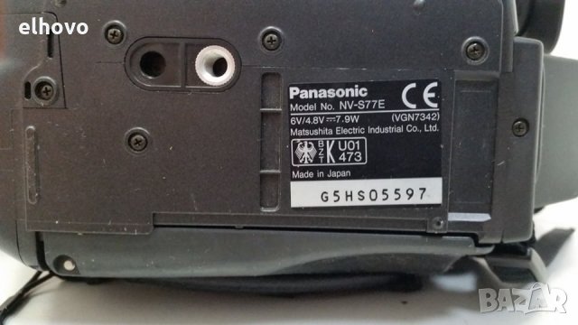 Видеокамера Panasonic NV-S77, снимка 9 - Камери - 30244061
