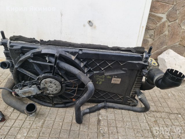 Продавам радиатори комплект-воден,климатичен и интеркулер и вентилатор за охлаждане. За Волво v50 , снимка 2 - Автомобили и джипове - 40376038