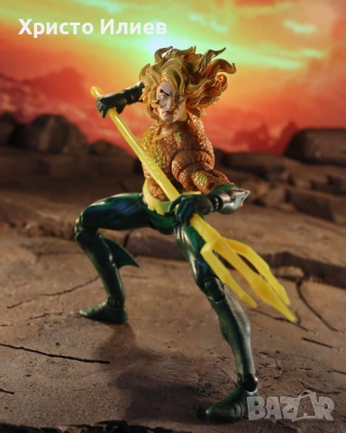 Екшън фигура McFarlane DC Comics Multiverse Aquaman Аквамен, снимка 6 - Фигурки - 54222213