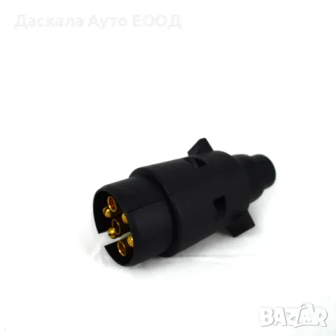 Щекер, мъжка букса за ремарке 7 пин 12V, снимка 2 - Аксесоари и консумативи - 48597361