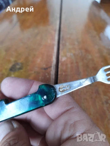 Стар джобен нож,ножче,ножка #118, снимка 6 - Други ценни предмети - 50633626