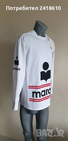 Isabel Marant Etoile Cotton Mens Size S НОВО! ОРИГИНАЛ! Мъжка Блуза!, снимка 4 - Блузи - 54256155