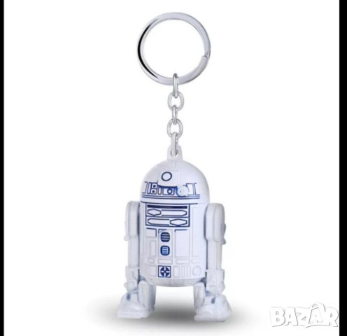 ✨ 🚀 Супер детайлен R2-D2 3d фигурка + ключодържател с двтайлност от всички страни, снимка 1 - Други - 31557299
