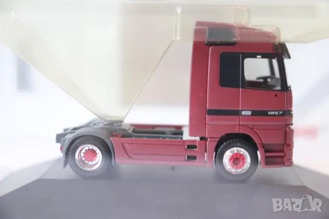 HERPA H0 1/87 MERCEDES BENZ ACTROS ВЛЕКАЧ МОДЕЛ КАМИОН, снимка 4 - Колекции - 50224232