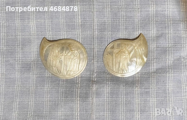 Седефени пафти от 19ти век, снимка 4 - Антикварни и старинни предмети - 52815926