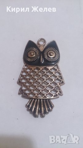 Висулка за бижута метален бухал - 14363