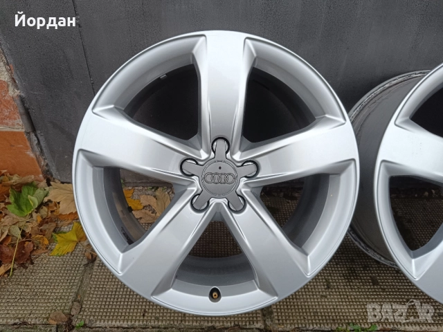 ОРИГИНАЛНИ алуминиеви джанти 18 ' цола 5х112 Ауди / AUDI 5x112 66,6, снимка 8 - Гуми и джанти - 52344530