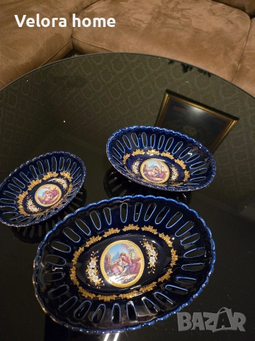 Уникални купи/съдове ОРИГИНАЛЕН ЯПОНСКИ КОБАЛТ, снимка 2 - Прибори за хранене, готвене и сервиране - 52807858