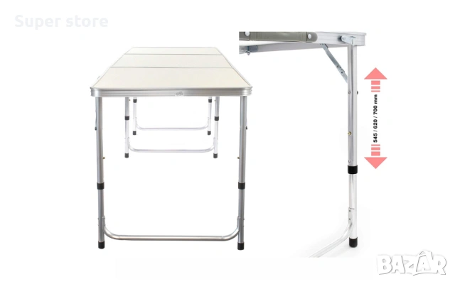 Голяма маса с 4 столчета, снимка 6 - Маси - 54113346