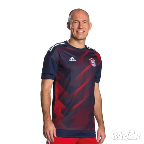Футболна тениска Adidas Bayern/L/ 258 B12, снимка 4 - Футбол - 33721724