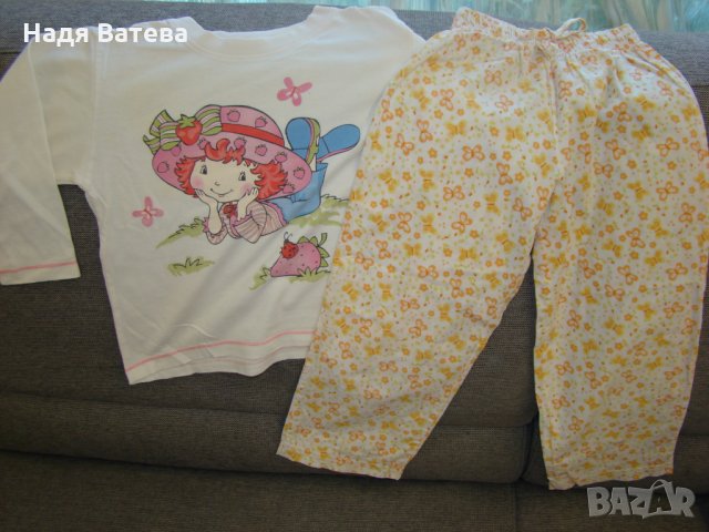 Пижамка на Ягодка за 5 год. момиче, снимка 3 - Детски пижами - 30533476