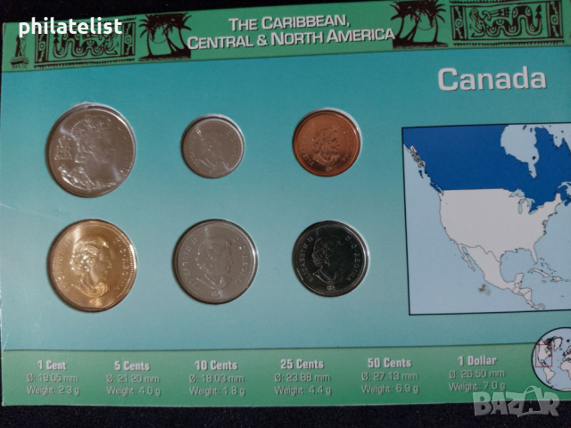 Канада 2002-2007 - Комплектен сет , 6 монети, снимка 2 - Нумизматика и бонистика - 44511225