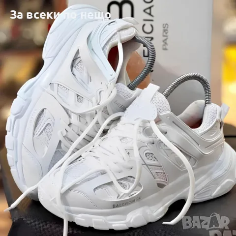 Balenciaga track Унисекс Маратонки👟Дамски Маратонки👟Мъжки Спортни Обувки Цвят- Бяло Код S468
