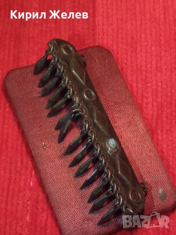 СТАРА РЕТРО ЕТНО СТИЛ БРОНЗОВА БРОШКА 24852, снимка 9 - Антикварни и старинни предмети - 34424905