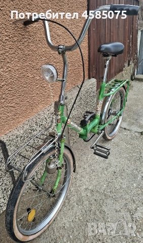 Велосипед сгъваем Балкан / Балканче тип Пони 20 цола Ретро, снимка 3 - Велосипеди - 53942249