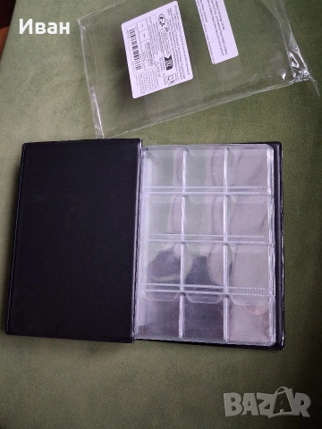 Тефтер класьор за 120 монети , снимка 3 - Нумизматика и бонистика - 53350354