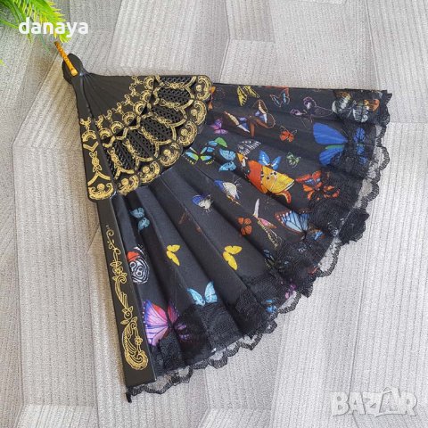 2235 Дамско ветрило с пеперуди, снимка 11 - Други - 42888949