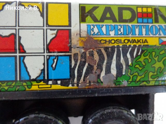 Ретро детски метални камиончета марка Татра 815  Tatra T815 Rallye M 1/43 Made in Czechoslovakia , снимка 18 - Колекции - 37470346