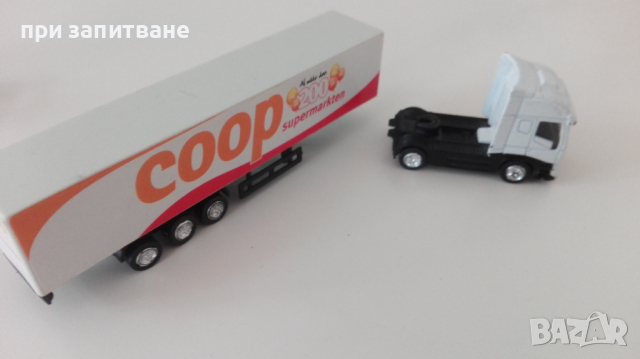 Стара количка от соц времето и 2 бр. камиончета, снимка 7 - Колекции - 36474488