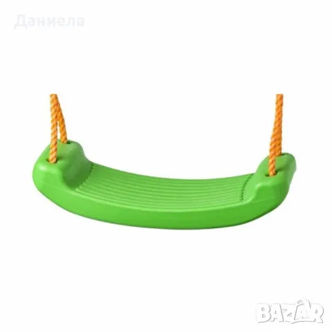 Пластмасова детска люлка без облегалка, стабилна и лека, включени въжета, снимка 5 - Други стоки за дома - 49832403
