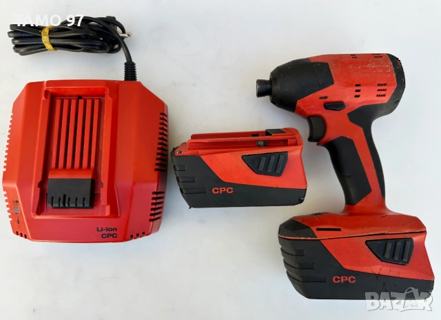Hilti SiD 4-A22 - Безчетков акумулаторен импакт драйв 2x22V 5.2Ah