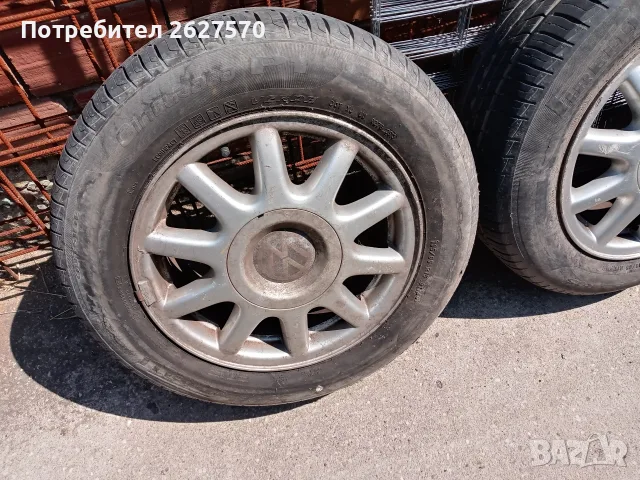 Гуми с джанти за WV sharan,seat, снимка 5 - Гуми и джанти - 55970582