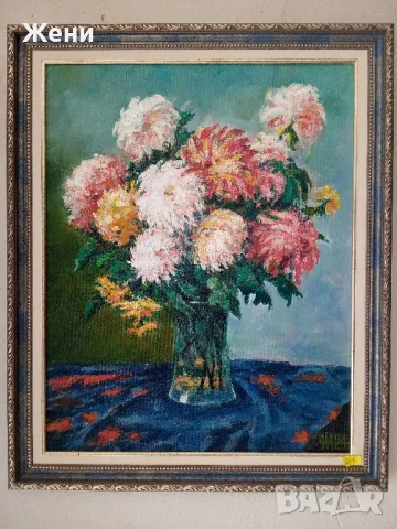Маслена картина на Николай Ханзъров , снимка 2 - Картини - 48462781