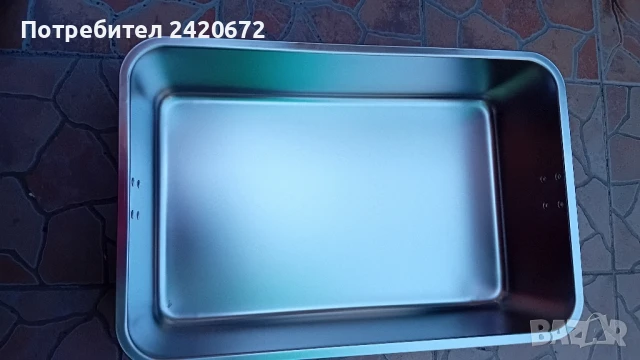 тава неръждавейка за пещ, снимка 3 - Съдове за готвене - 51229072