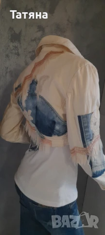 КЪСО ЯКЕ  БУТИКОВ МОДЕЛ, снимка 5 - Якета - 51384602