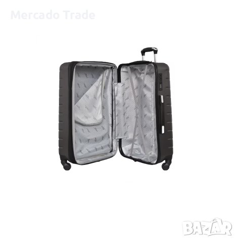 Комплект Mercado Trade, 4бр. луксозни куфари, 2052-4, ABS, Тъмно сив, снимка 5 - Куфари - 40423295