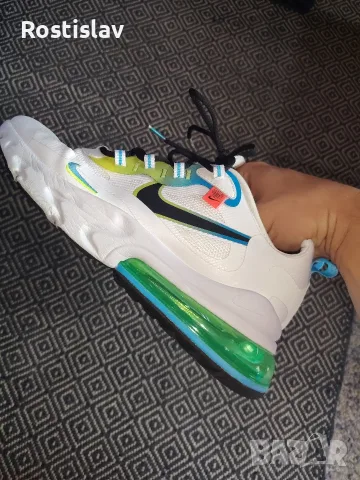 Nike 270 Air max оригинални маратонки в перфектно състояние без забележки като нови. , снимка 5 - Маратонки - 55959344